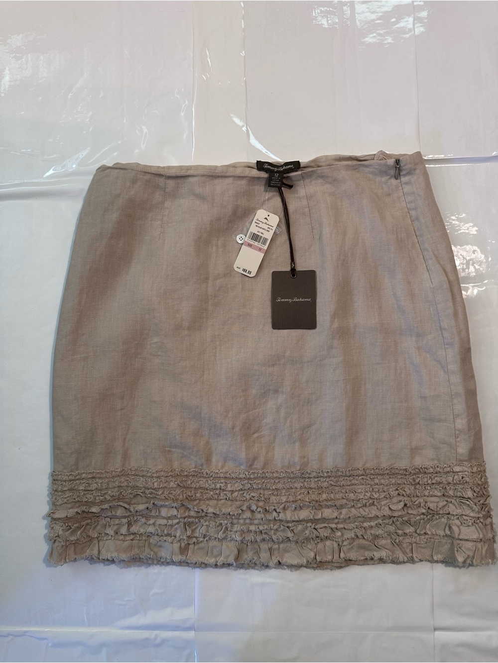 NWT Tommy Bahama Two Palms Ruffle Skirt, 12